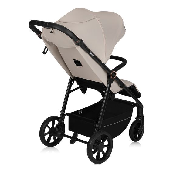 Lionelo Iva - wózek spacerowy, Kolor materiału: Beige Sand, 9 zdjęcie