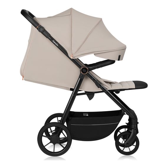 Lionelo Iva - wózek spacerowy, Kolor materiału: Beige Sand, 11 zdjęcie