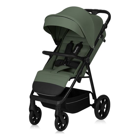 Lionelo Iva - wózek spacerowy, Kolor materiału: Green Forest, 12 zdjęcie
