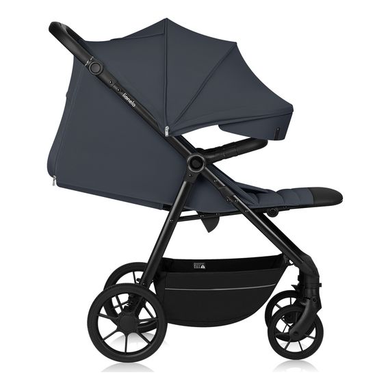 Lionelo Iva - sportovní kočárek, Kolor materiału: Grey Graphite, 11 zdjęcie