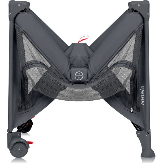 Lionelo Laura Travel Cot Grey Concrete, Kolor: Grey Concrete, image , 15 image