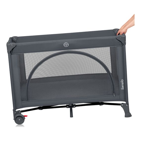 Lionelo Laura Travel Cot Grey Concrete, Kolor: Grey Concrete, image , 17 image