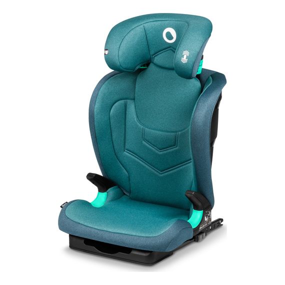 Lionelo Neal i-Size - autosedačka pro starší děti (100-150 cm | 15-36 kg | 4-12 let), Kolor: Green Turquoise, 13 zdjęcie