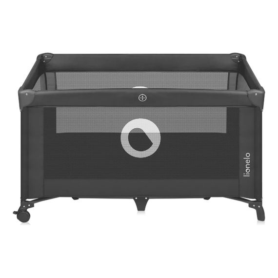 Lionelo Stefi - cestovní postýlka Black Carbon, Kolor: Black Carbon, 5 zdjęcie
