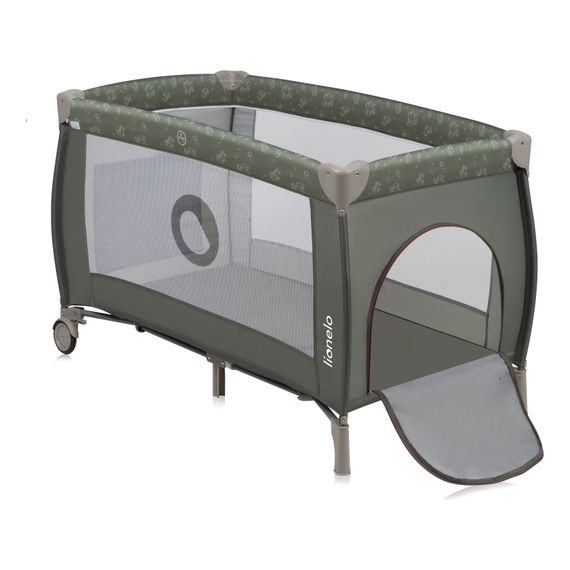 Lionelo Sven Plus - cestovní postýlka Beige Olive, Kolor: Beige Olive, 23 zdjęcie