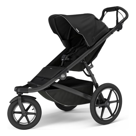Thule Urban Glide 3 tříkolový kočárek 2v1, Rodzaj wózka: głęboko-spacerowy, Kolor materiału: Black, 5 zdjęcie