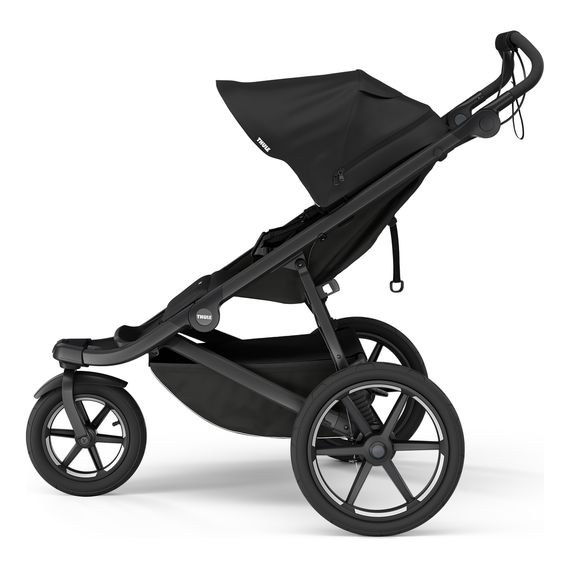 Thule Urban Glide 3 tříkolový sportovní kočárek, Rodzaj wózka: spacerowy, Kolor materiału: Black, 5 zdjęcie