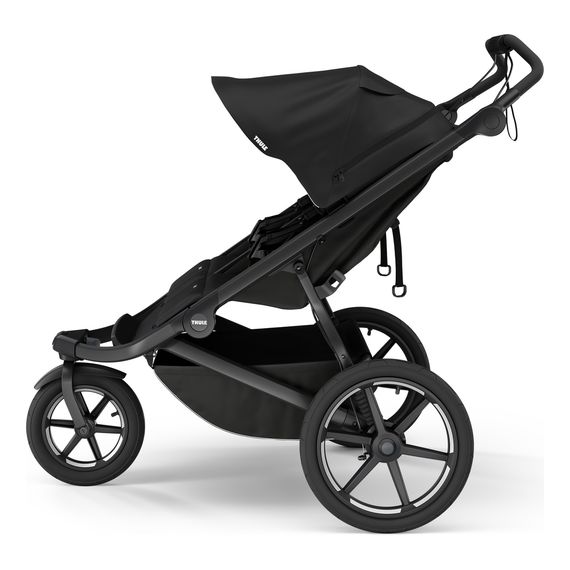 Thule Urban Glide 3 tříkolový sportovní kočárek, Rodzaj wózka: spacerowy, Kolor materiału: Black, 6 zdjęcie