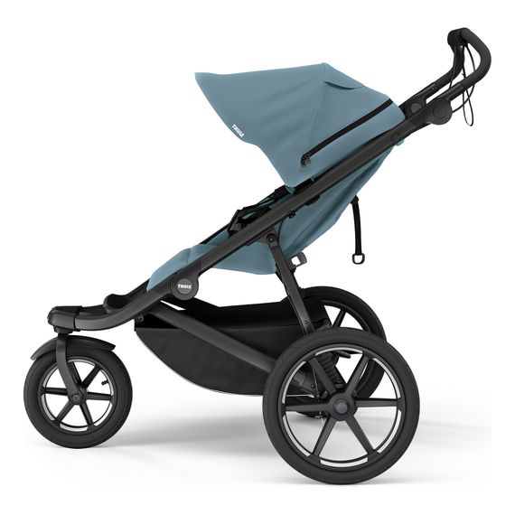 Thule Urban Glide 3 tříkolový sportovní kočárek, Rodzaj wózka: spacerowy, Kolor materiału: Mid-Blue, 5 zdjęcie