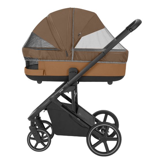 Carrello Alfa wózek 2w1, Rodzaj wózka: głęboko-spacerowy, Kolor materiału: Honey Beige, 26 zdjęcie