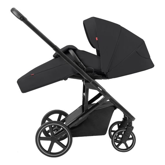Carrello Alfa wózek 2w1, Rodzaj wózka: głęboko-spacerowy, Kolor materiału: Rock Black, 26 zdjęcie