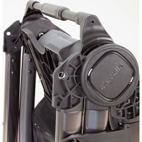 Carrello Omega kombinovaný kočárek 2v1, Kolor materiału: Superb Grey, Kolor ramy: Silver, 7 zdjęcie