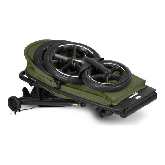 Cybex Avi Spin - joggingový sportovní kočárek, Rodzaj wózka: spacerowy, Kolor materiału: Moss Green, 12 zdjęcie
