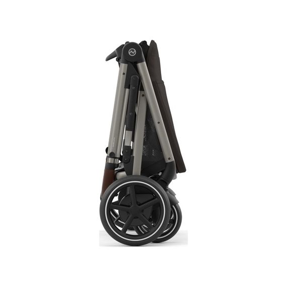 Cybex eGazelle S - Electric Modular Pushchair (Birth - 22 kg), Rodzaj: spacerowy, Kolor: Chocolate Brown, image , 9 image