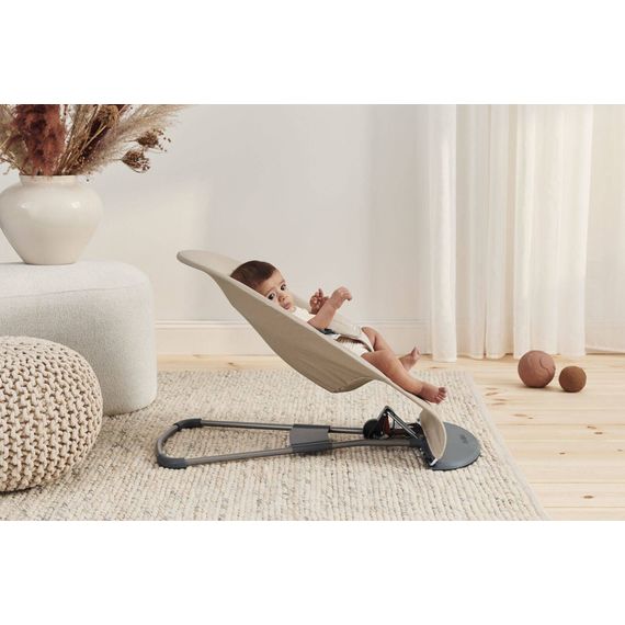 BabyBjorn Balance Soft Woven Khaki / Béžový, Rodzaj: Woven, Kolor: Khaki/Beige, 2 zdjęcie