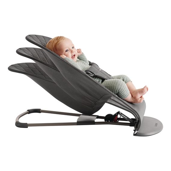 BabyBjorn Bliss Woven Baby Bouncer Anthracite + Googly Eyes Toy, Rodzaj: Woven, Kolor: Antracyt, image , 20 image