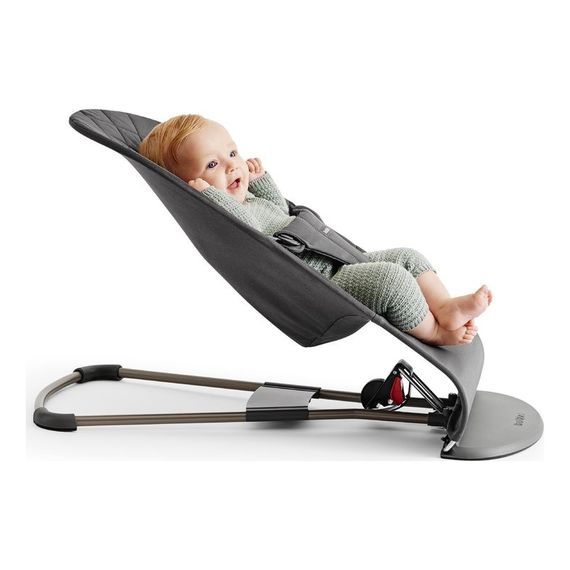 BabyBjorn Bliss Woven Baby Bouncer Anthracite + Googly Eyes Toy, Rodzaj: Woven, Kolor: Antracyt, image , 23 image