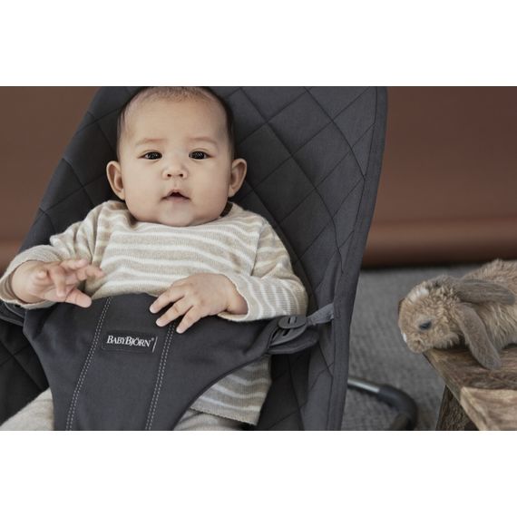 BabyBjorn Bliss Woven Baby Bouncer Anthracite, Rodzaj: Woven, Kolor: Antracyt, image , 16 image