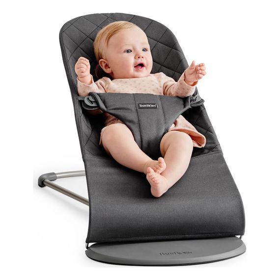 BabyBjorn Bliss Woven Baby Bouncer Anthracite, Rodzaj: Woven, Kolor: Antracyt, image , 18 image