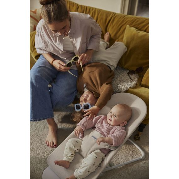 BabyBjorn Bliss Woven Světle béžový melanž, Rodzaj: Woven, Kolor: Jasny Beż melanż, 16 zdjęcie