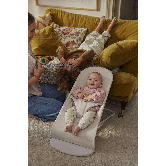 BabyBjorn Bliss Woven Světle béžový melanž, Rodzaj: Woven, Kolor: Jasny Beż melanż, 19 zdjęcie