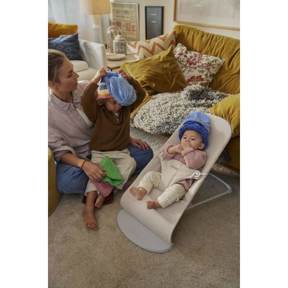 BabyBjorn Bliss Woven Světle béžový melanž, Rodzaj: Woven, Kolor: Jasny Beż melanż, 20 zdjęcie