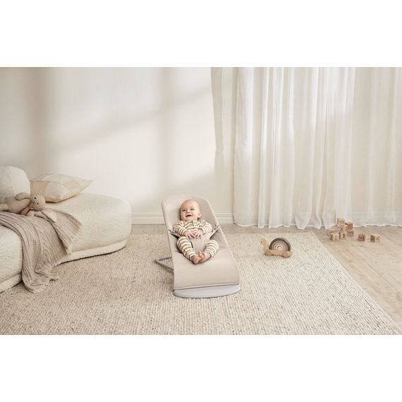 BabyBjorn Bliss Woven Světle béžový melanž, Rodzaj: Woven, Kolor: Jasny Beż melanż, 24 zdjęcie