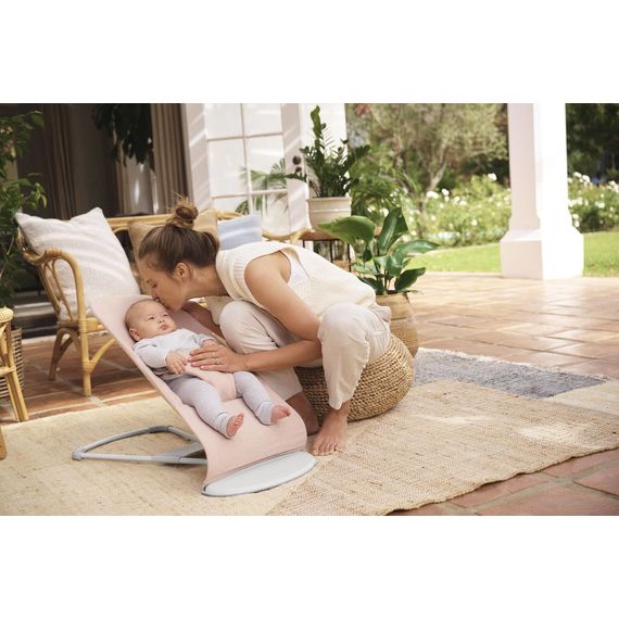 BabyBjorn Bliss Woven Světle růžový melanž, Rodzaj: Woven, Kolor: Jasny Róż melanż, 21 zdjęcie