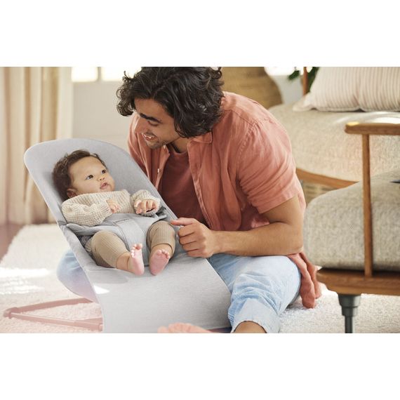 BabyBjorn Bliss Woven Světle šedý melanž, Rodzaj: Woven, Kolor: Jasny szary melanż, 24 zdjęcie