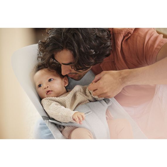 BabyBjorn Bliss Woven Světle šedý melanž, Rodzaj: Woven, Kolor: Jasny szary melanż, 26 zdjęcie