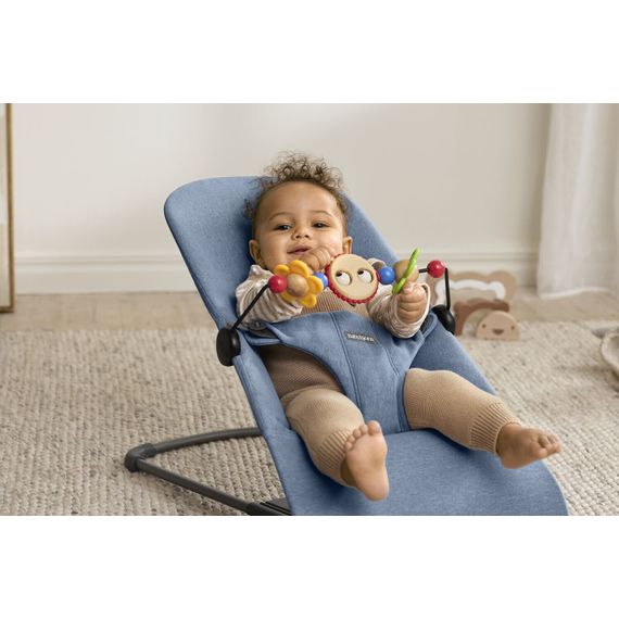 BabyBjorn Bliss Woven Modrý melanž, Rodzaj: Woven, Kolor: Niebieski melanż, 11 zdjęcie