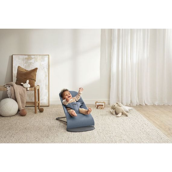 BabyBjorn Bliss Woven Modrý melanž, Rodzaj: Woven, Kolor: Niebieski melanż, 12 zdjęcie