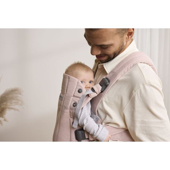 BabyBjorn nosítko Harmony 3D Mesh Světle růžový melanž, Rodzaj: Woven, Kolor: Jasny róż melanż, 13 zdjęcie