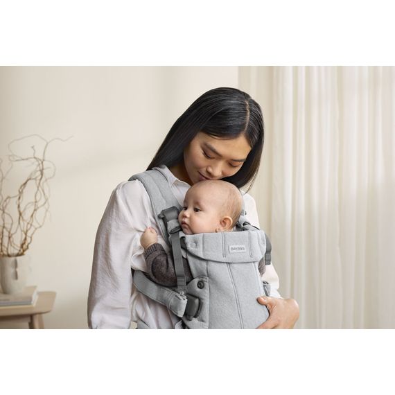 BabyBjorn nosítko Harmony 3D Mesh Světle šedý melanž, Rodzaj: Woven, Kolor: Jasny szary melanż, 16 zdjęcie
