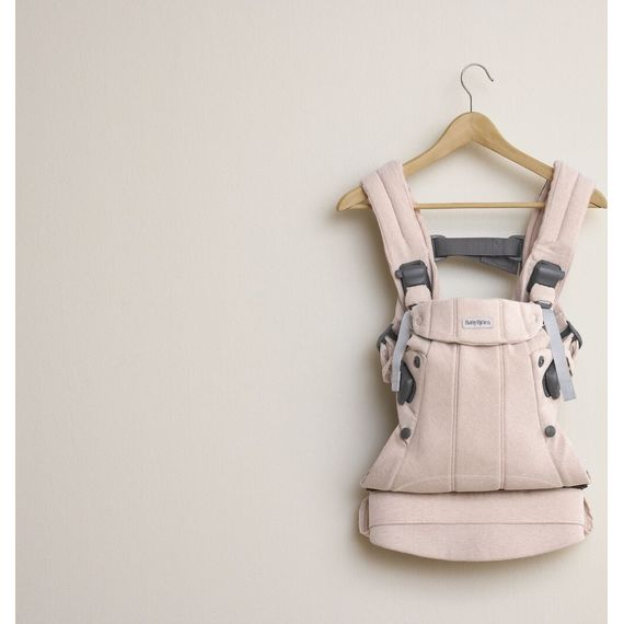 BabyBjorn nosítko Harmony 3D Mesh Světle růžový melanž, Rodzaj: Woven, Kolor: Jasny róż melanż, 21 zdjęcie
