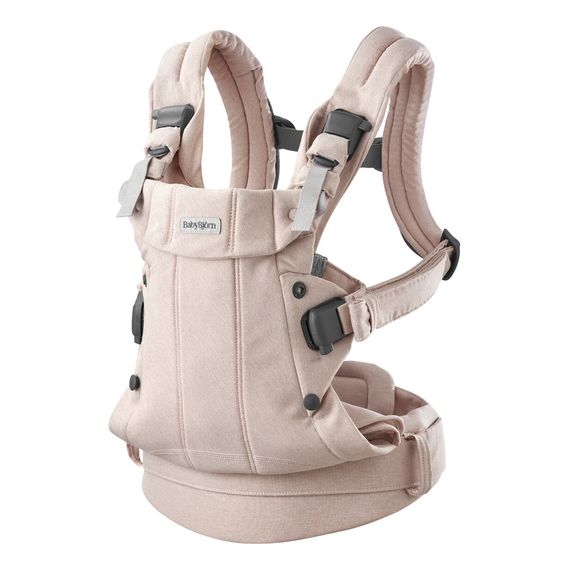 BabyBjorn nosítko Harmony 3D Mesh Světle růžový melanž, Rodzaj: Woven, Kolor: Jasny róż melanż, 15 zdjęcie