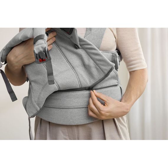 BabyBjorn nosítko Harmony 3D Mesh Světle šedý melanž, Rodzaj: Woven, Kolor: Jasny szary melanż, 29 zdjęcie