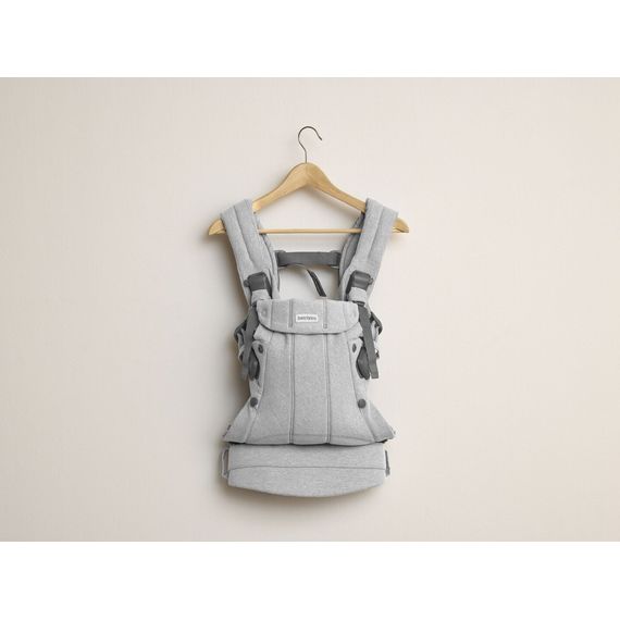 BabyBjorn nosítko Harmony 3D Mesh Světle šedý melanž, Rodzaj: Woven, Kolor: Jasny szary melanż, 31 zdjęcie