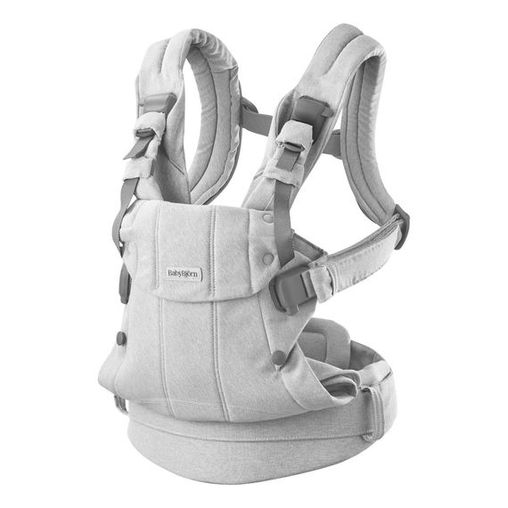 BabyBjorn nosítko Harmony 3D Mesh Světle šedý melanž, Rodzaj: Woven, Kolor: Jasny szary melanż, 26 zdjęcie