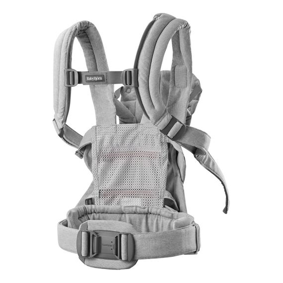 BabyBjorn nosítko Harmony 3D Mesh Světle šedý melanž, Rodzaj: Woven, Kolor: Jasny szary melanż, 33 zdjęcie