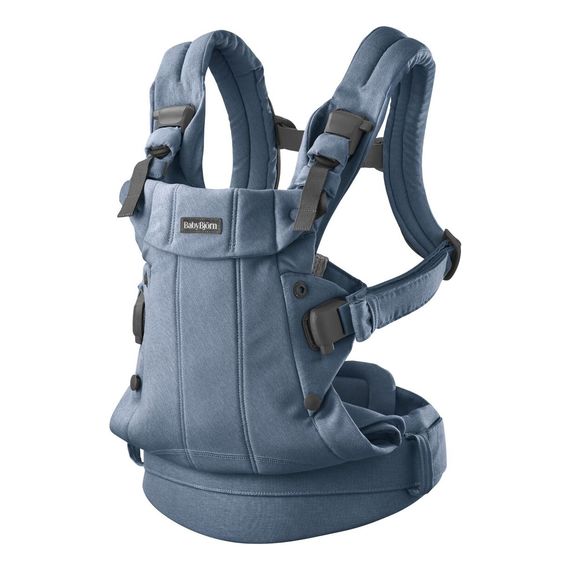 BabyBjorn nosítko Harmony 3D Mesh Modrý melanž, Rodzaj: Woven, Kolor: Niebieski melanż, 15 zdjęcie