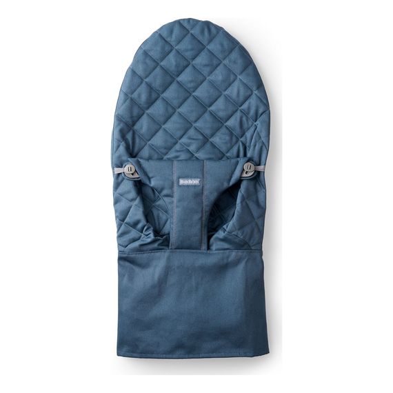 BabyBjorn poszycie do leżaczka Bliss Woven Granatowy, Rodzaj: Woven, Kolor: Granatowy, 2 zdjęcie