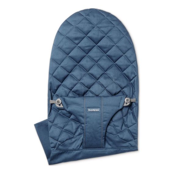 BabyBjorn poszycie do leżaczka Bliss Woven Granatowy, Rodzaj: Woven, Kolor: Granatowy, 3 zdjęcie