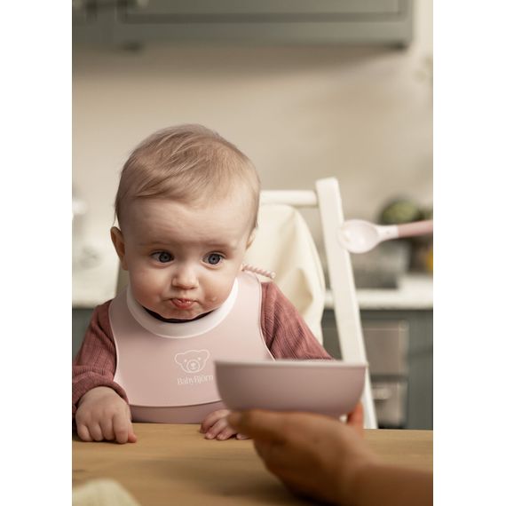 BabyBjorn zestaw do karmienia 3 szt. Powder Pink, 10 zdjęcie
