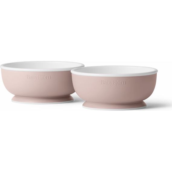 BabyBjorn zestaw miseczek 2 szt. Powder Pink