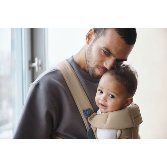 BabyBjorn Mini Woven nosítko béžové, Rodzaj: Woven, Kolor: Beige, 8 zdjęcie