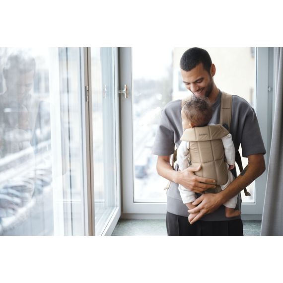 BabyBjorn Mini Woven nosítko béžové, Rodzaj: Woven, Kolor: Beige, 10 zdjęcie