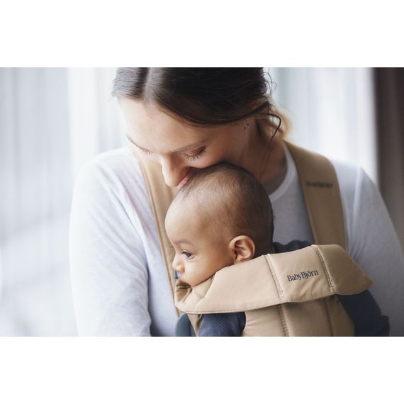 BabyBjorn Mini Woven nosítko béžové, Rodzaj: Woven, Kolor: Beige, 13 zdjęcie