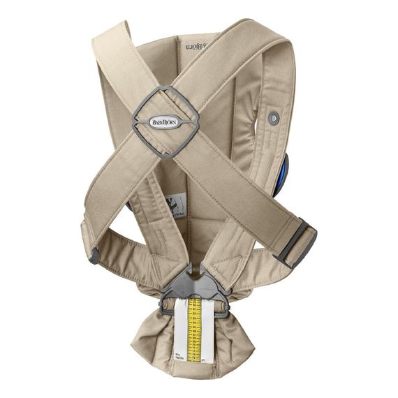 BabyBjorn Mini Woven nosítko béžové, Rodzaj: Woven, Kolor: Beige, 18 zdjęcie