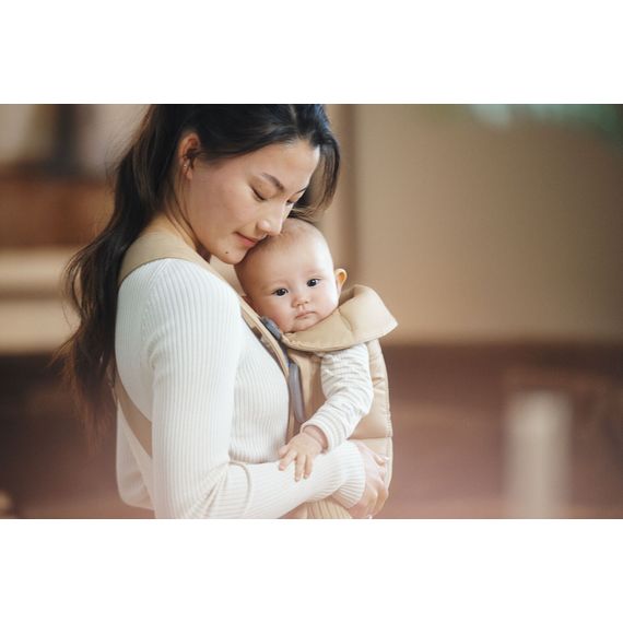 BabyBjorn Mini Woven nosítko béžové, Rodzaj: Woven, Kolor: Beige, 22 zdjęcie